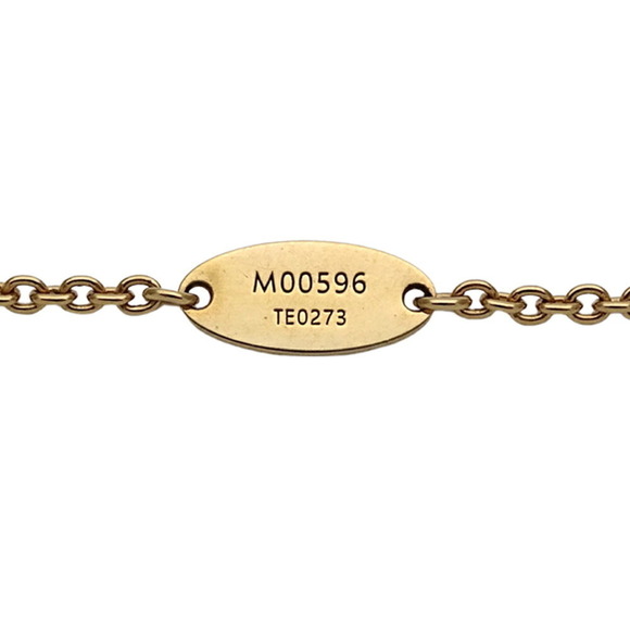 LOUIS VUITTON Gold Necklace - Picture 9 of 12
